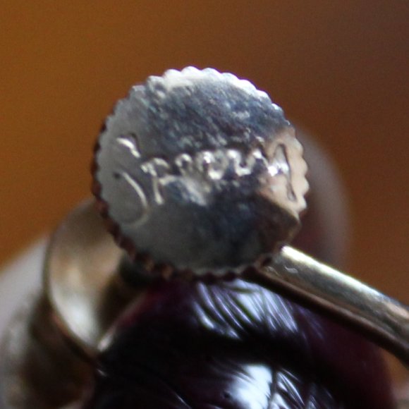 Vintage Sperry Ball Dangle Screw-On Earrings - Picture 4 of 5